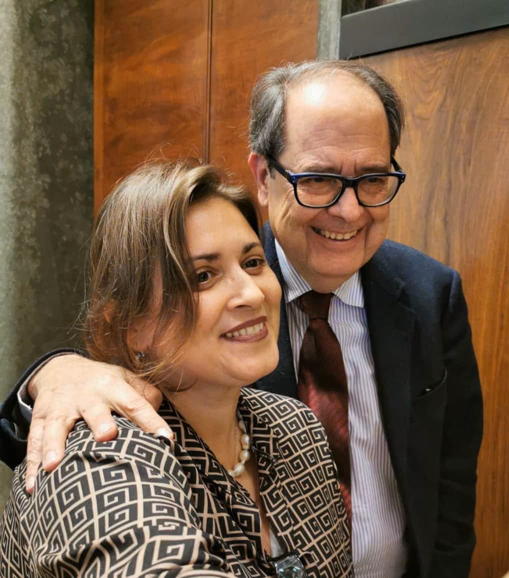 GIORGIA BUTERA per «Sono Bambina, Non Una Sposa» al CNR, Insieme al Professore Aldo Morrone