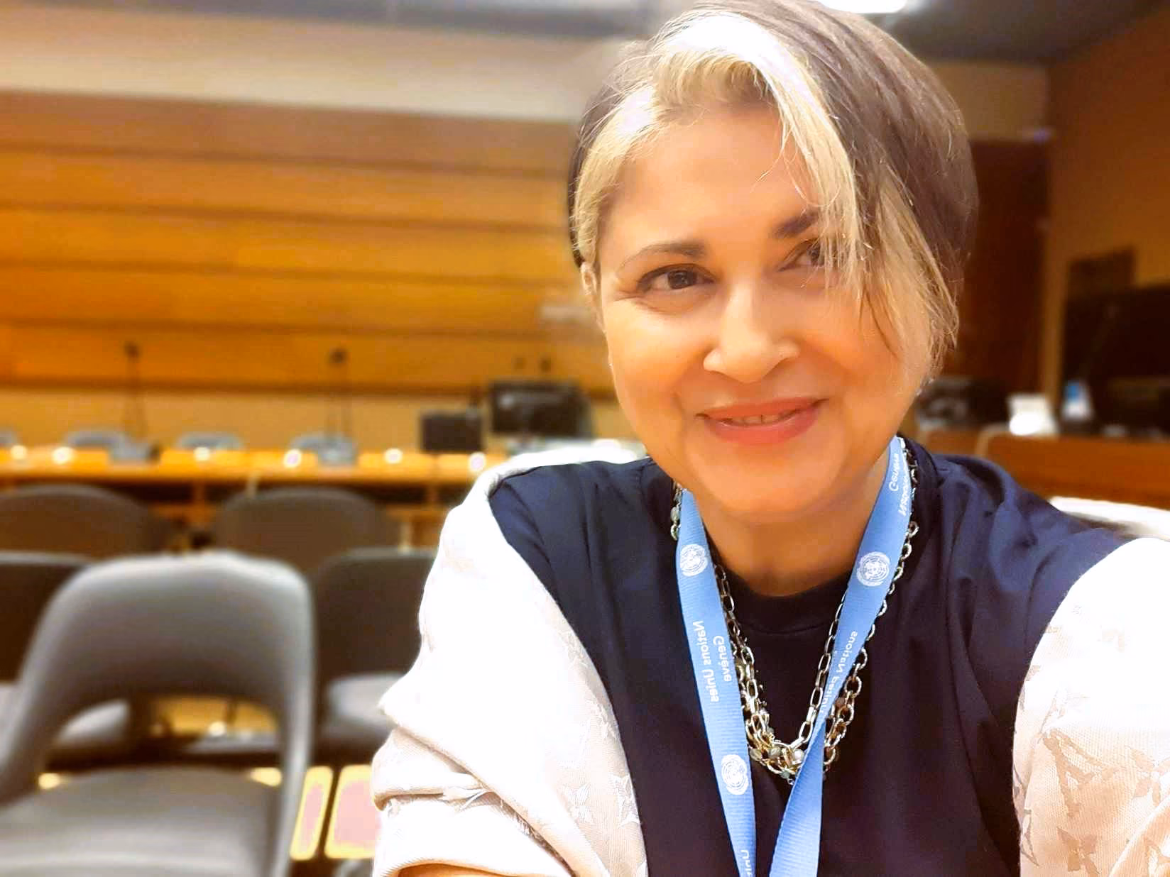 GIORGIA BUTERA, Specializzata nella Tutela di Donne e Minori e Presidente OIDUR, da Decenni è Delegata ONG al Consiglio dei Diritti Umani UN di Ginevra